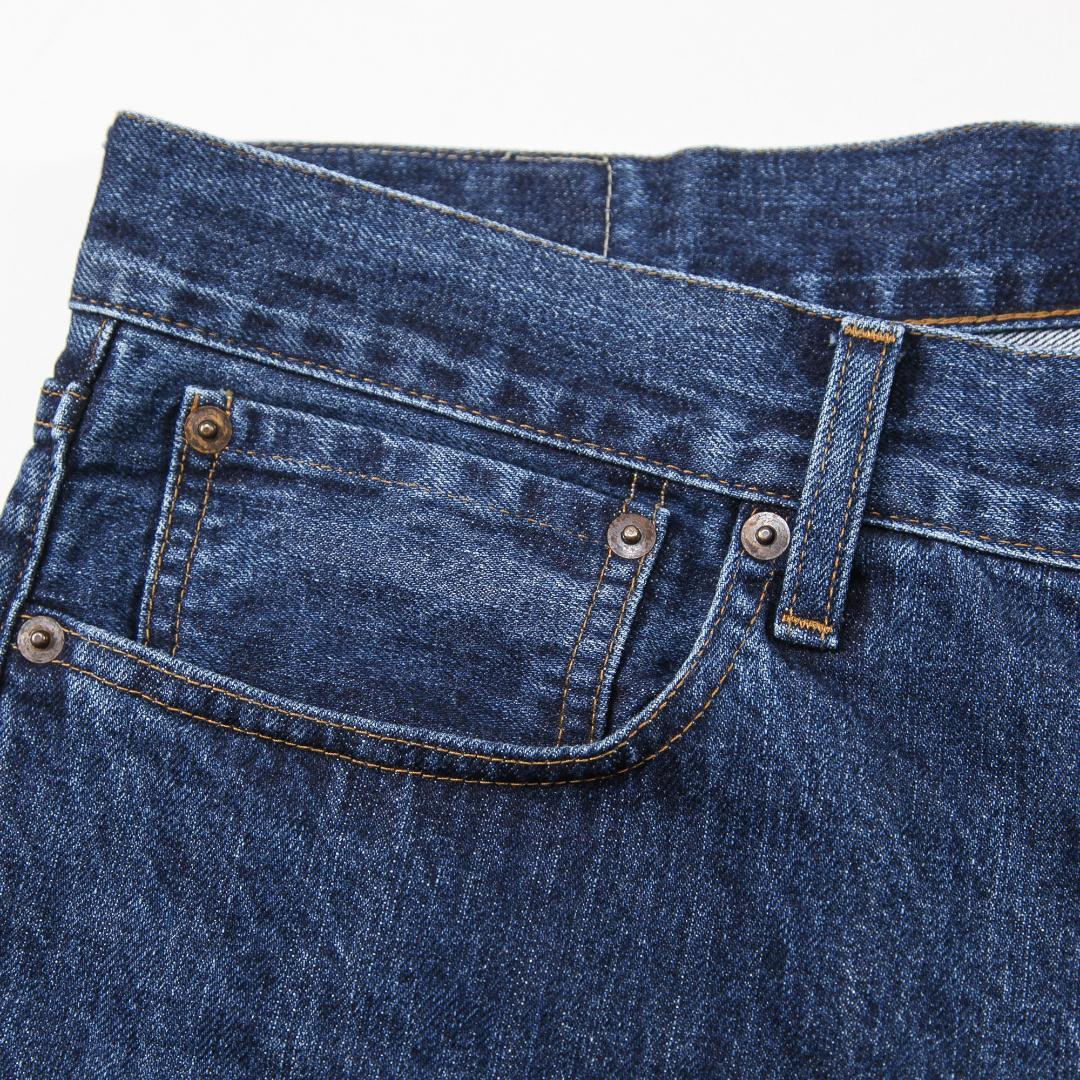美品 UNUSED 25AW 14oz デニムバギーパンツ UW1180 4