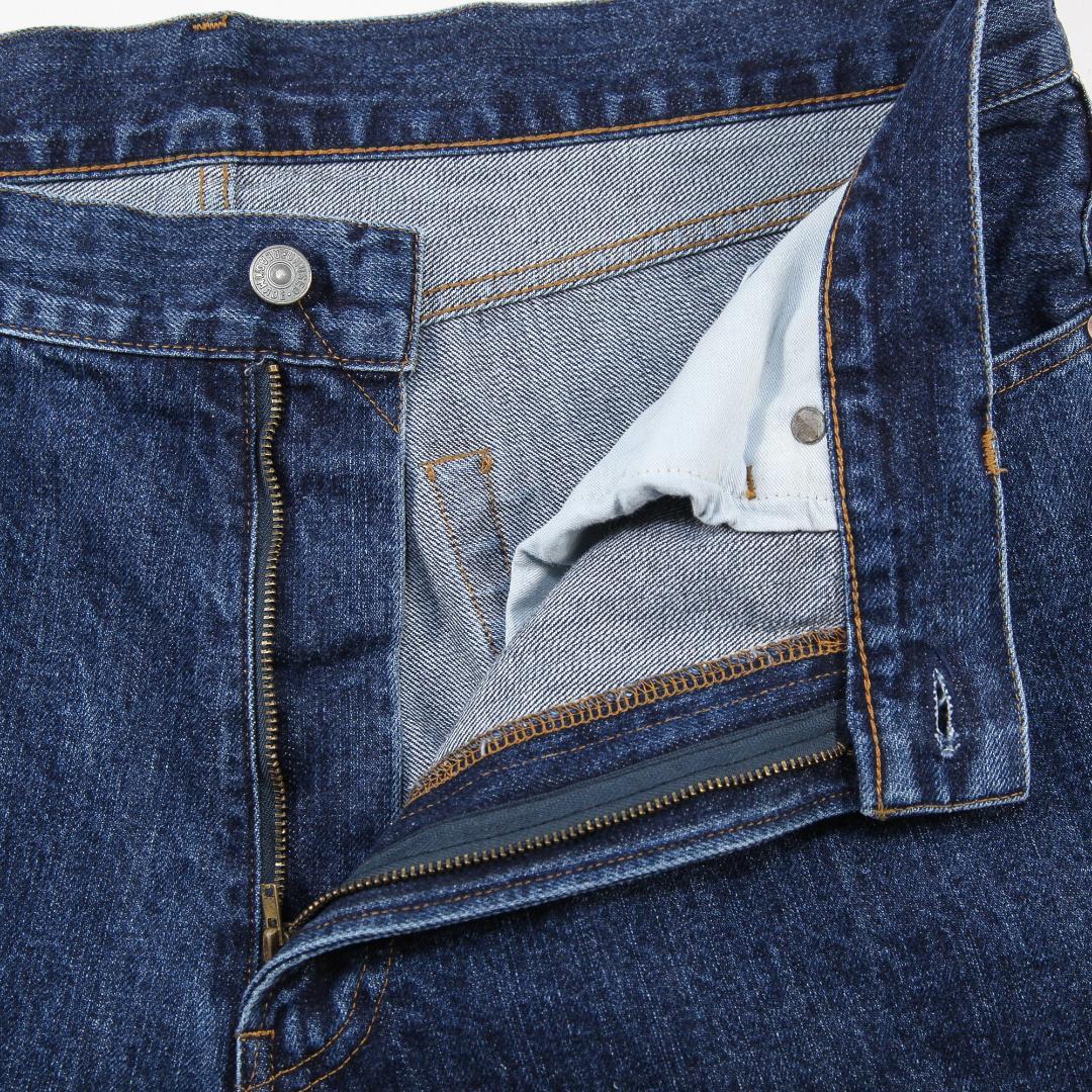 美品 UNUSED 25AW 14oz デニムバギーパンツ UW1180 4