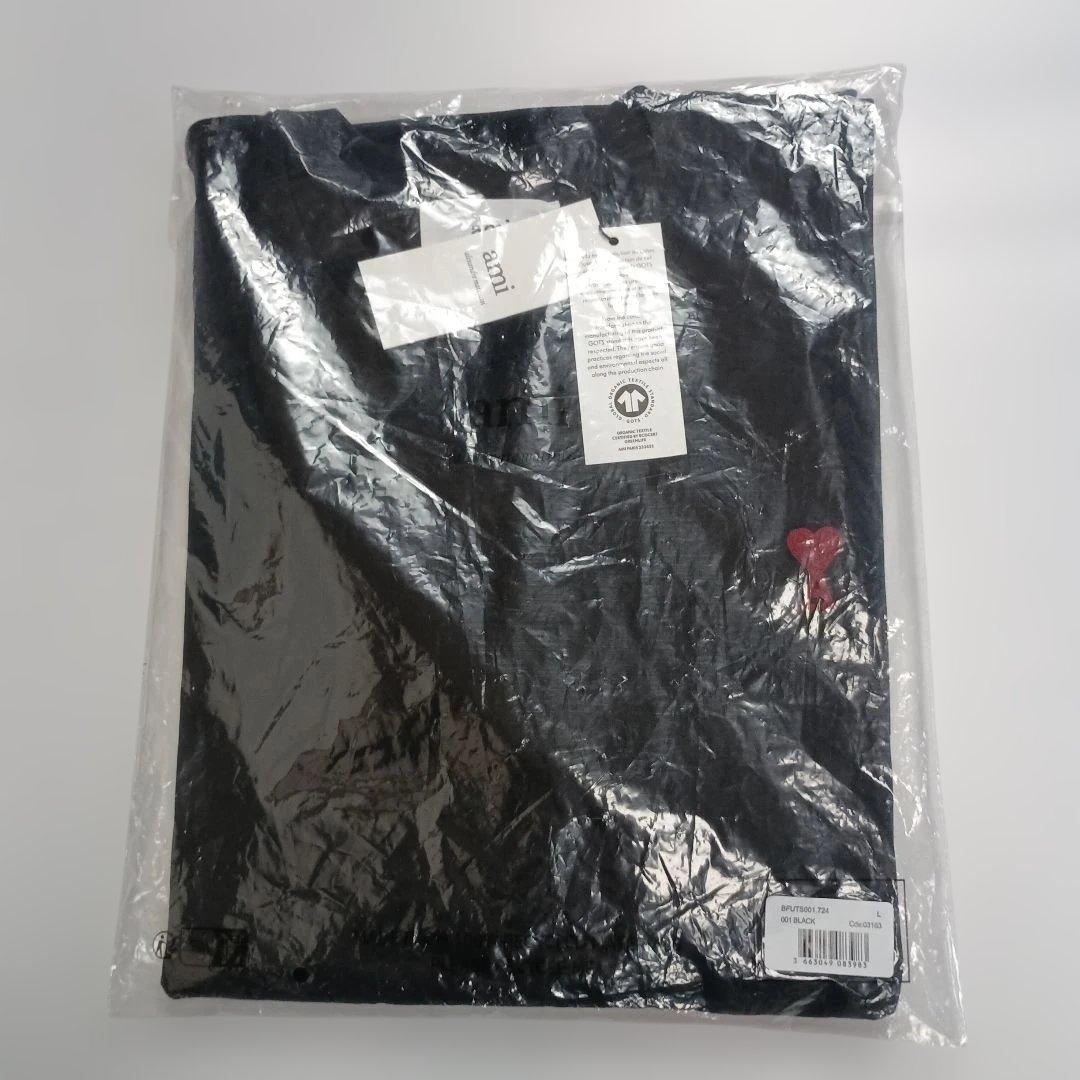 アミパリス Tシャツ 黒 サイズL 新品未使用タグ付き