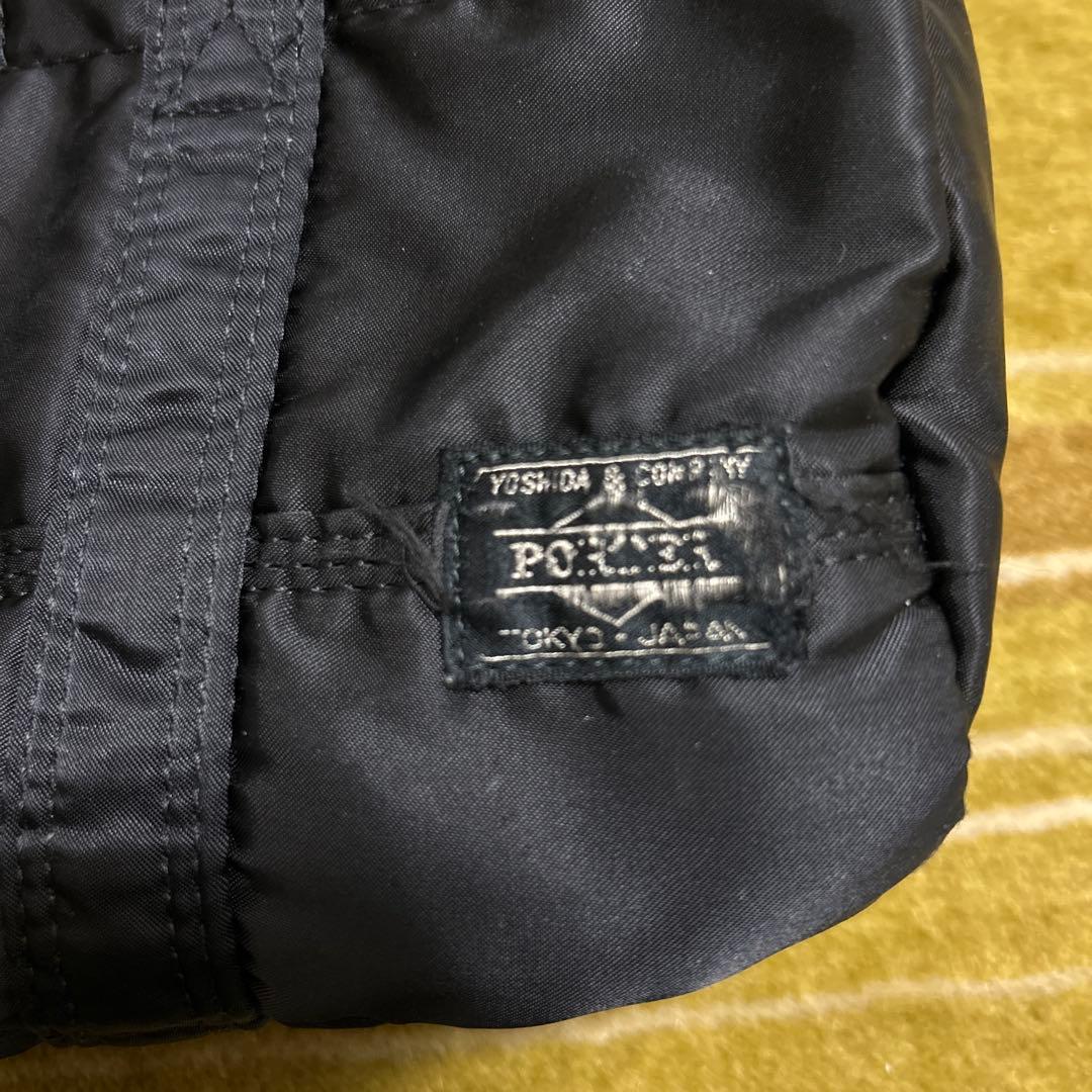 PORTER 旧タンカー　ブラック ドラムバッグ