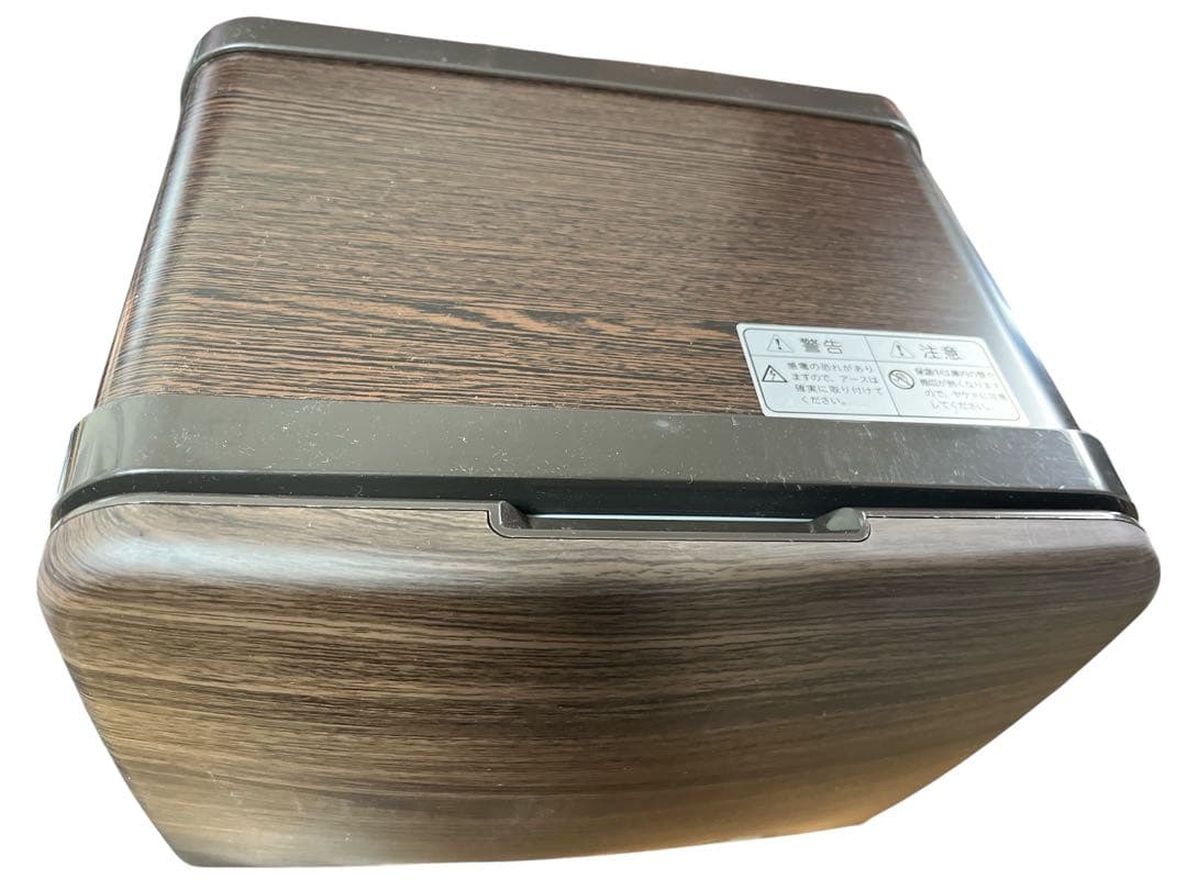 タオルウォーマー C-080 前開き 木目ダークブラウン 8L タオルスチーマー
