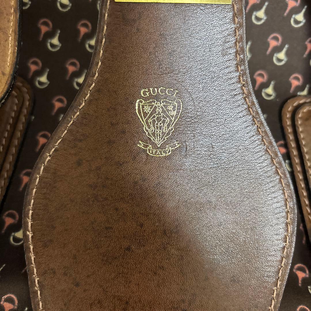 Lion　　美品　本物GUCCI ボストンバッグホースビット