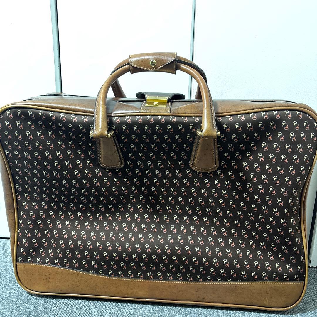 Lion　　美品　本物GUCCI ボストンバッグホースビット