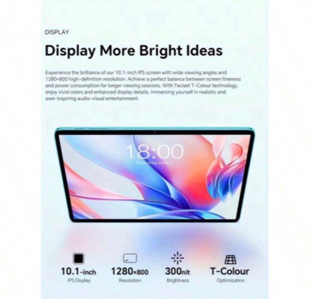 Teclast P30 10.1インチタブレット ケース付け