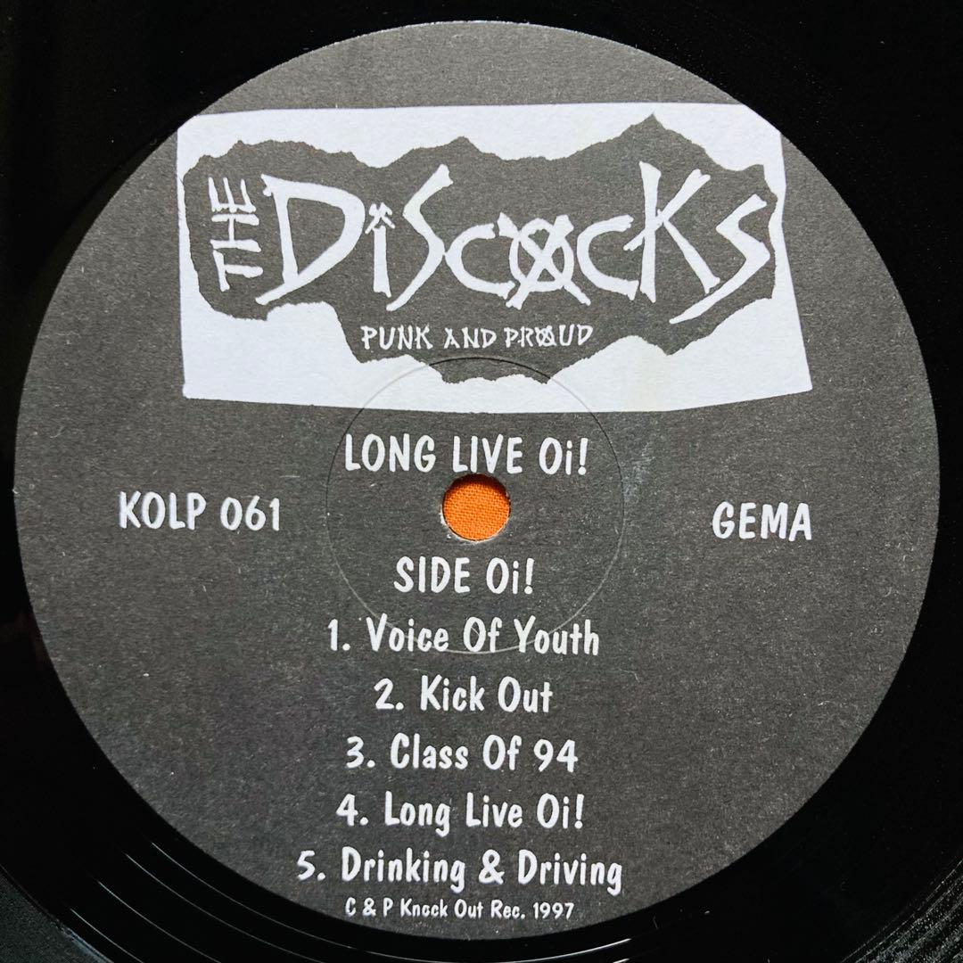 LP盤 THE DISCOCKS - LONG LIVE Oi ! /パンク
