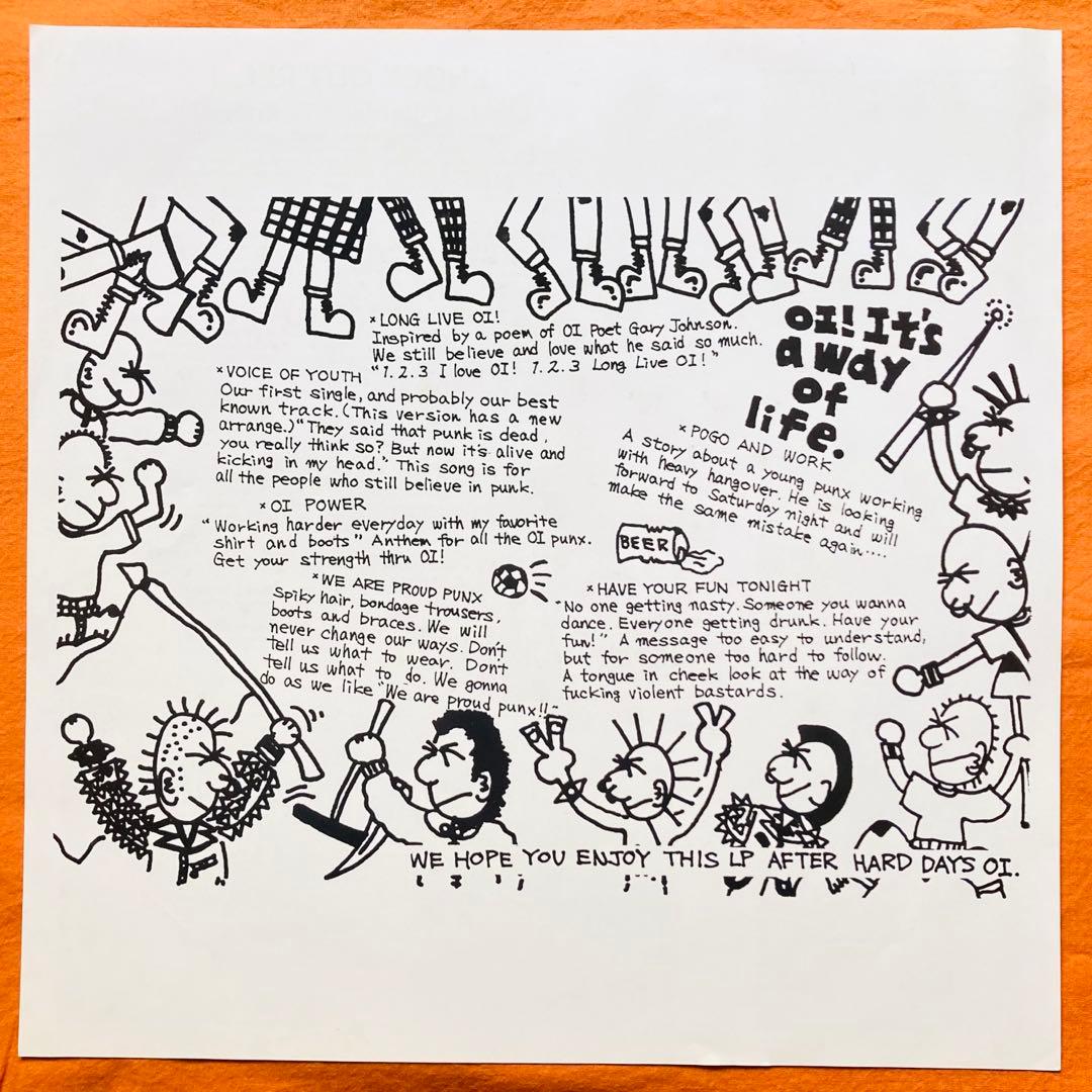 LP盤 THE DISCOCKS - LONG LIVE Oi ! /パンク