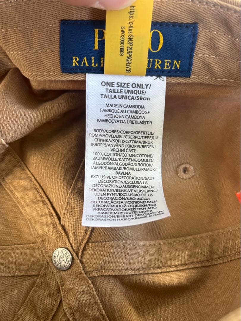 POLO RALPH LAUREN / ポロ ラルフローレン ボール キャップ
