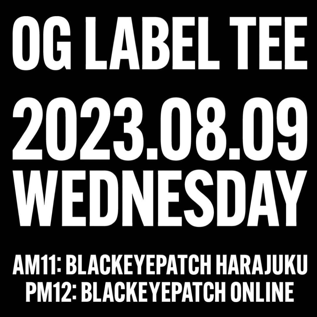トップス BLACK EYE PATCH OG LABEL TEE asap rocky