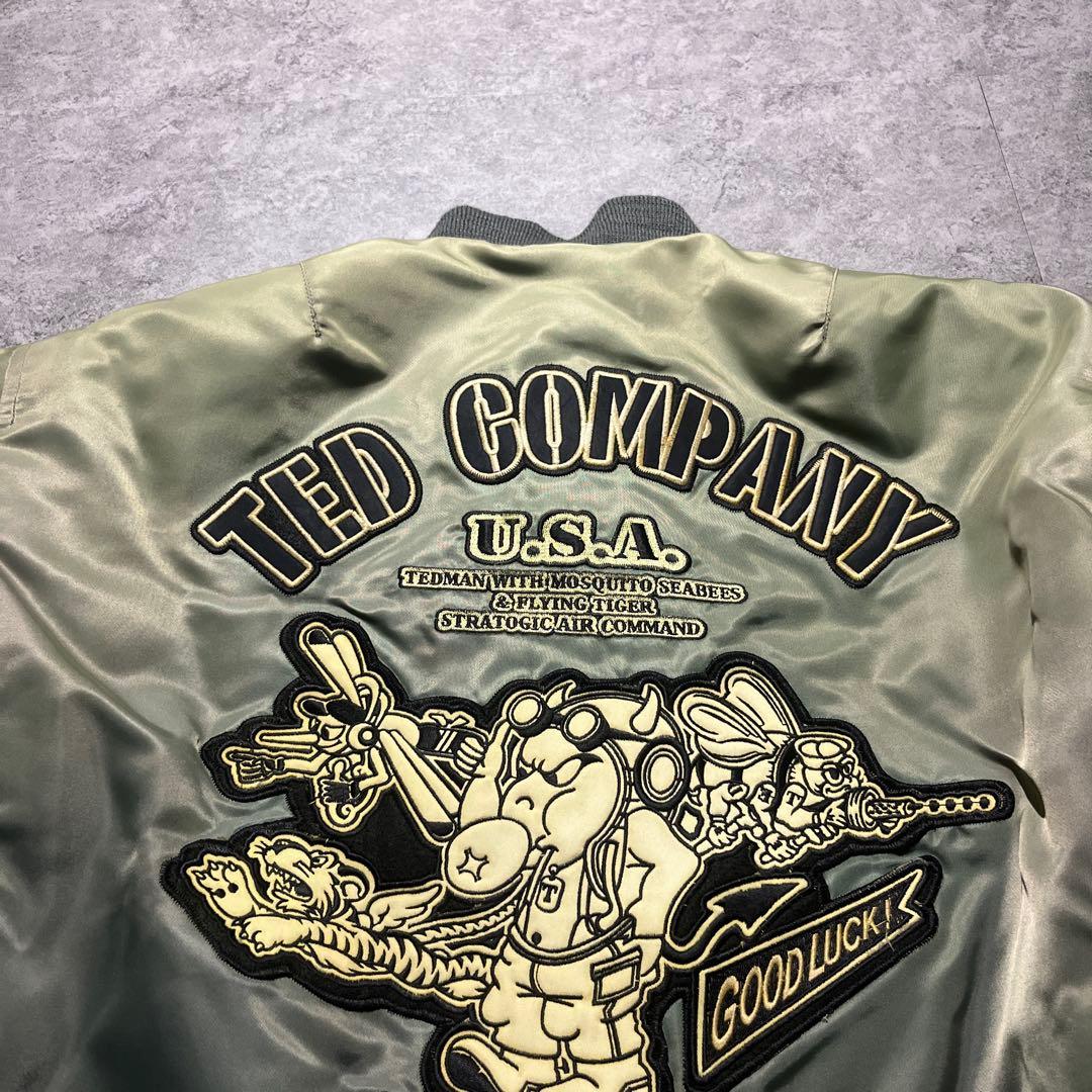 TED COMPANY ma1 フライトジャケット 40 送料無料