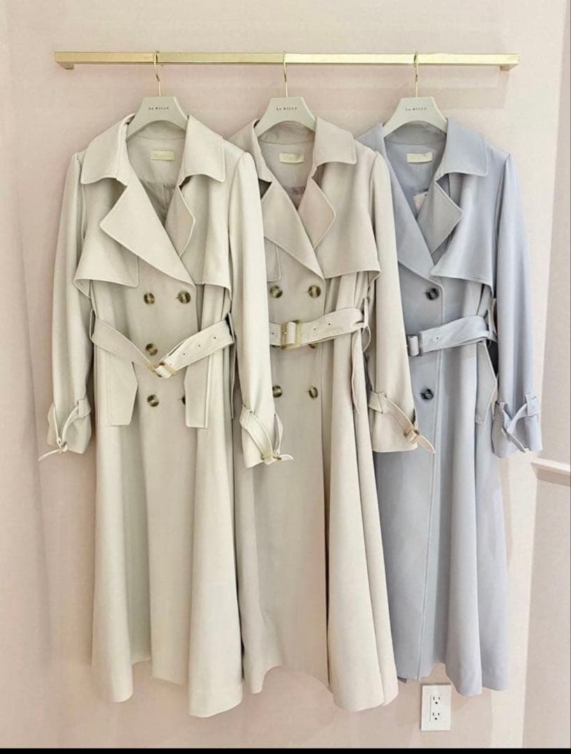 AnMILLE アンミール　オリジナルロングトレンチ　新品