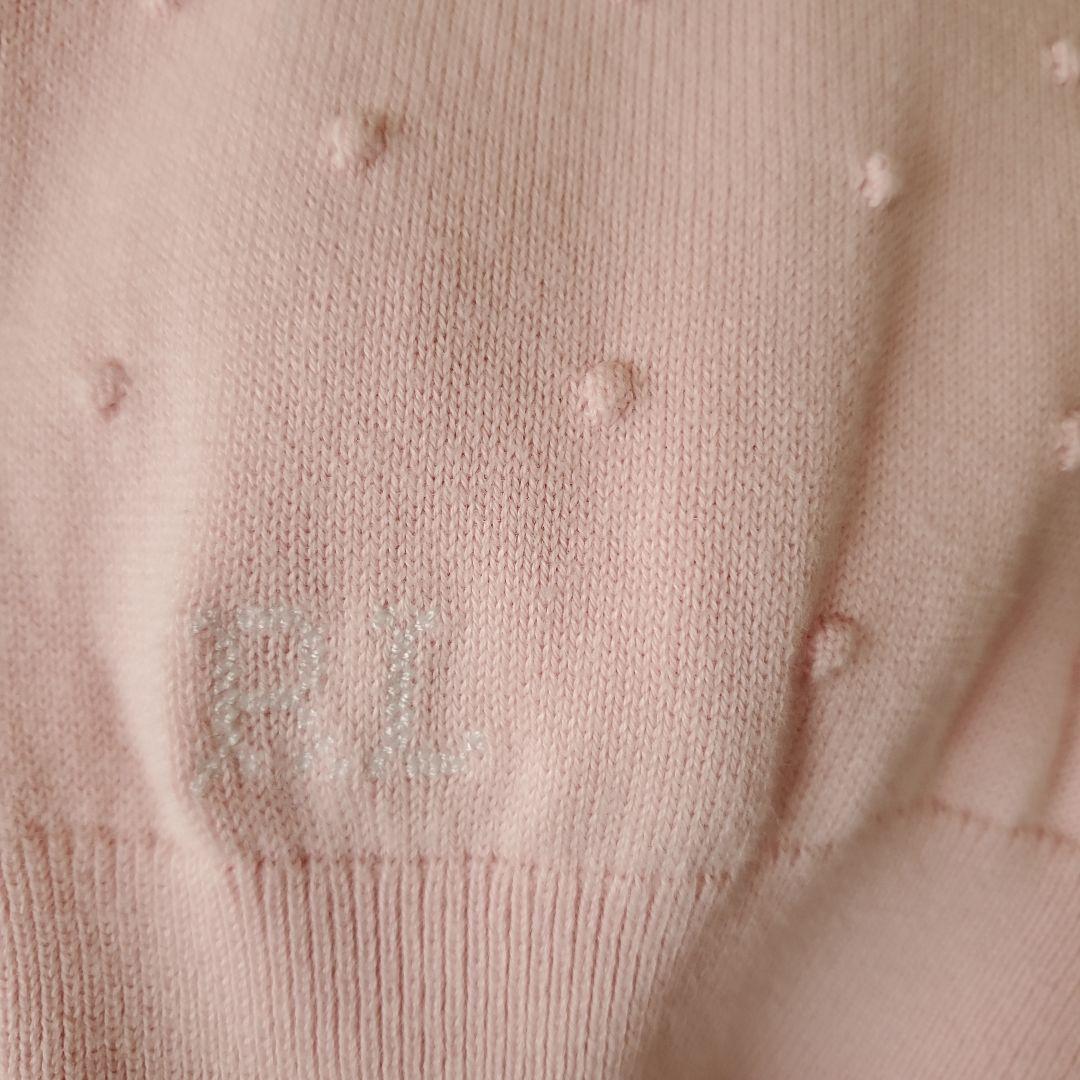 POLO RALPH LAUREN　ピンクカーディガン　XL　花柄