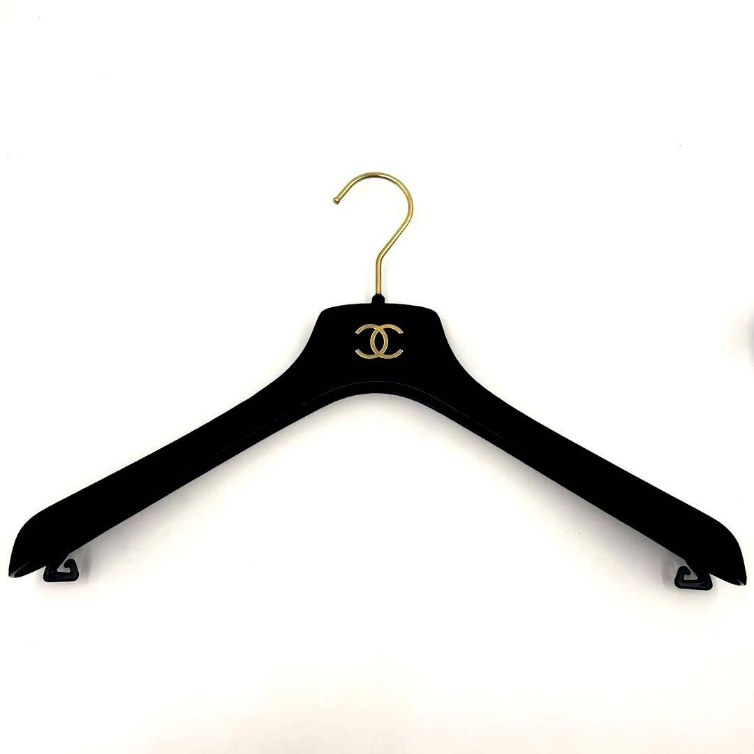シャネル CHANEL ココマーク　ベロアハンガー 8点セット
