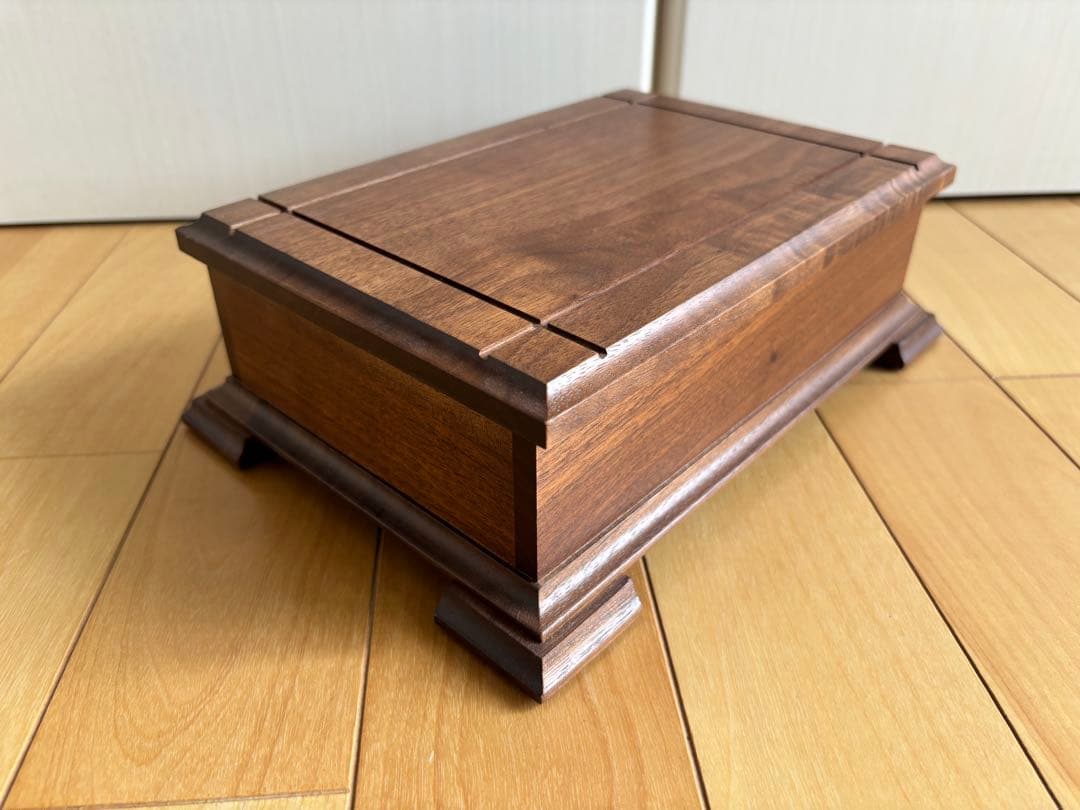 ⚠️箱のみ⚠️リュージュ72弁シリンダーオルゴール用 ボックス　空箱