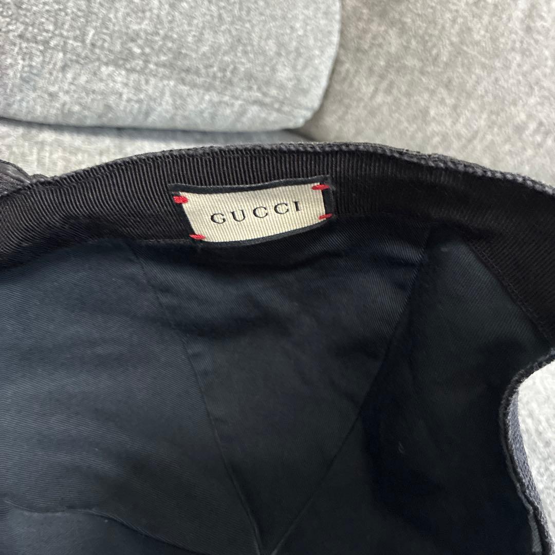 や*む様 GUCCIロゴキャップ