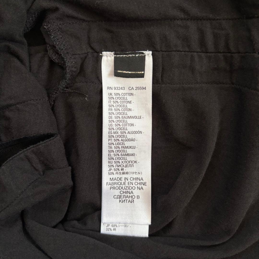 DIESEL 00s スカル サイドベルト Tシャツ y2k 平成ギャル パンク