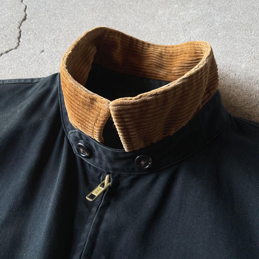 90s Polo Ralph Lauren スイングトップ 襟コーズ ブラック