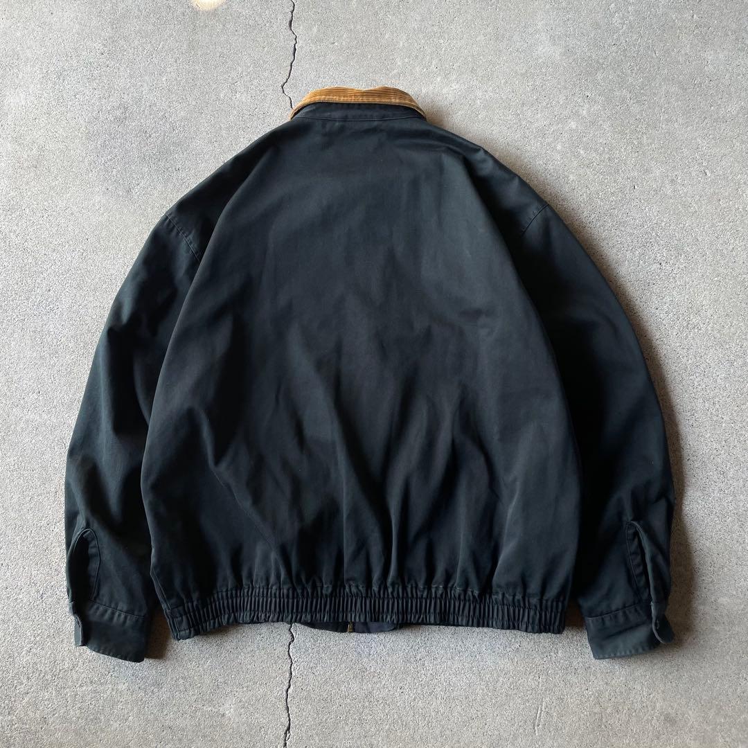 90s Polo Ralph Lauren スイングトップ 襟コーズ ブラック
