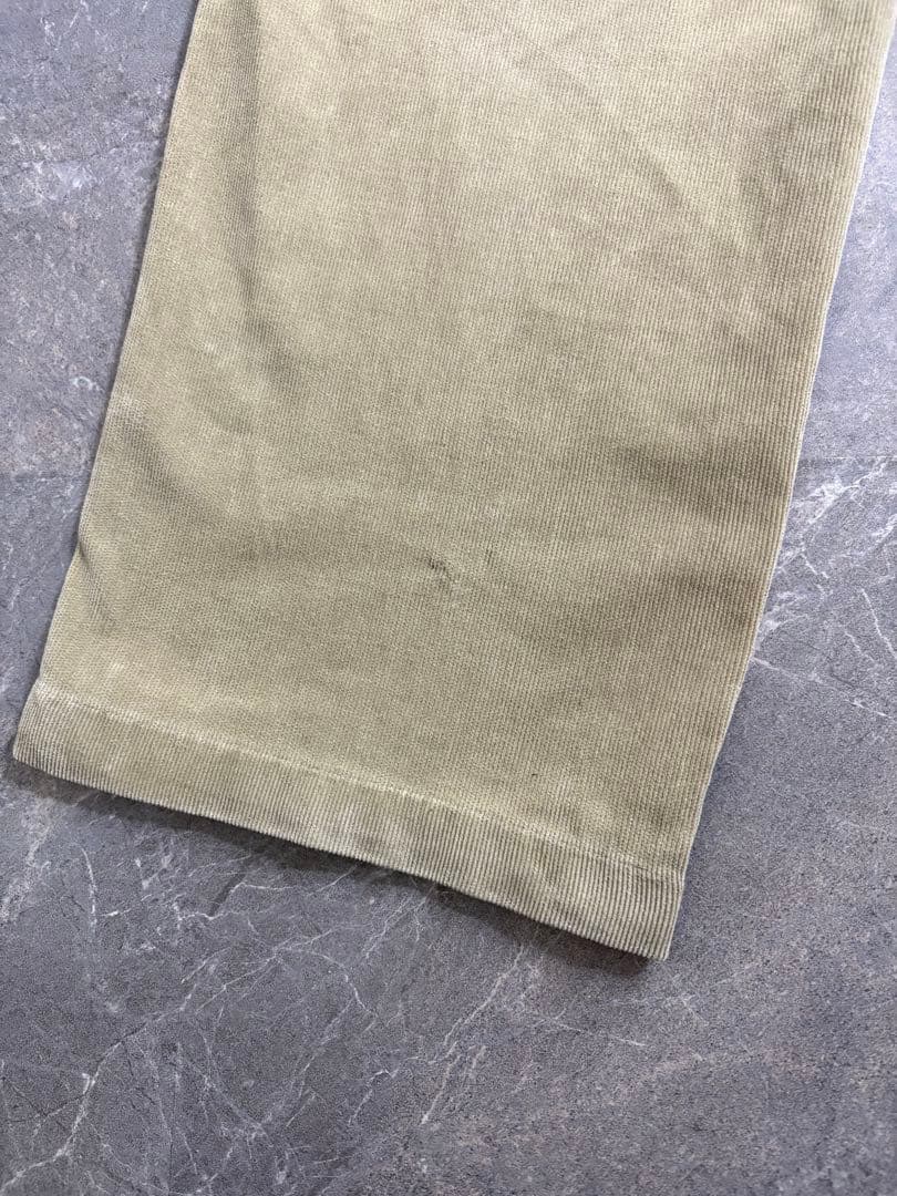 パンツ EDWIN baggy corduroy pants beige wide