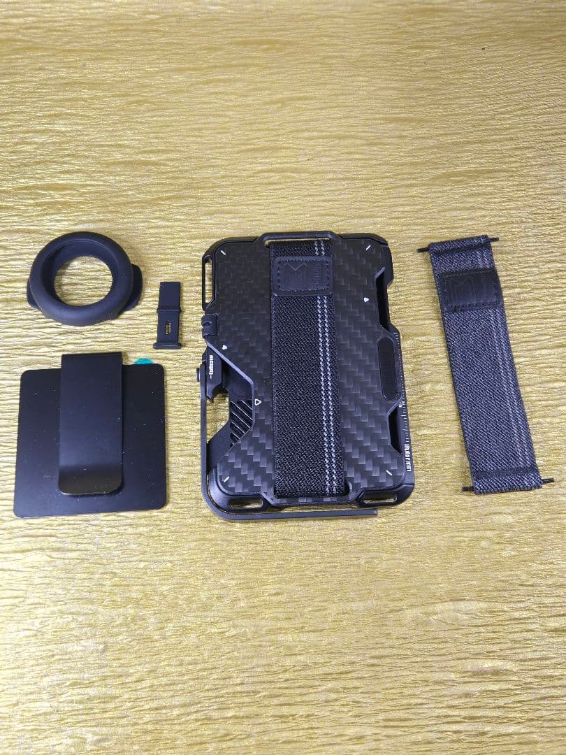 Aulumu G03 カーボンファイバー　カードケース　スタンド