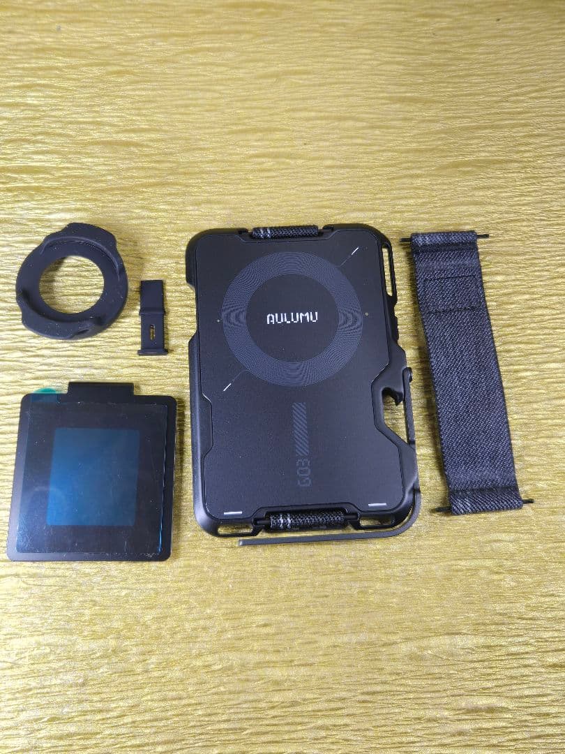 Aulumu G03 カーボンファイバー　カードケース　スタンド