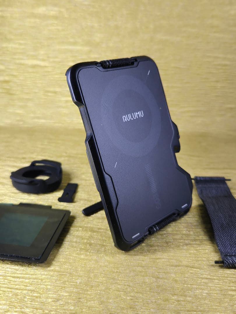 Aulumu G03 カーボンファイバー　カードケース　スタンド