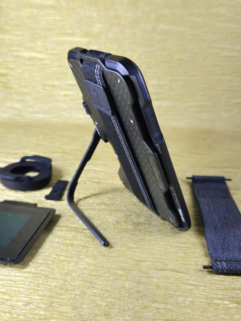Aulumu G03 カーボンファイバー　カードケース　スタンド