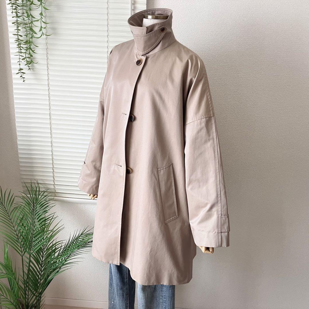 【2025SS】Spick & Span T/Cギャバステンカラーハーフコート