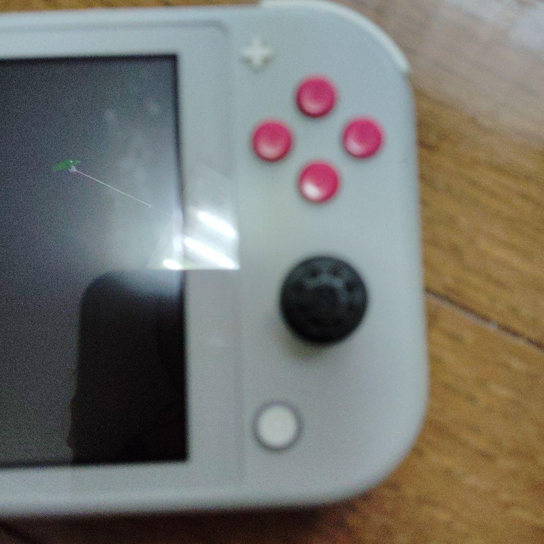 Switch Lite ホワイト/グレー コントローラー、スタンド付きジャンク