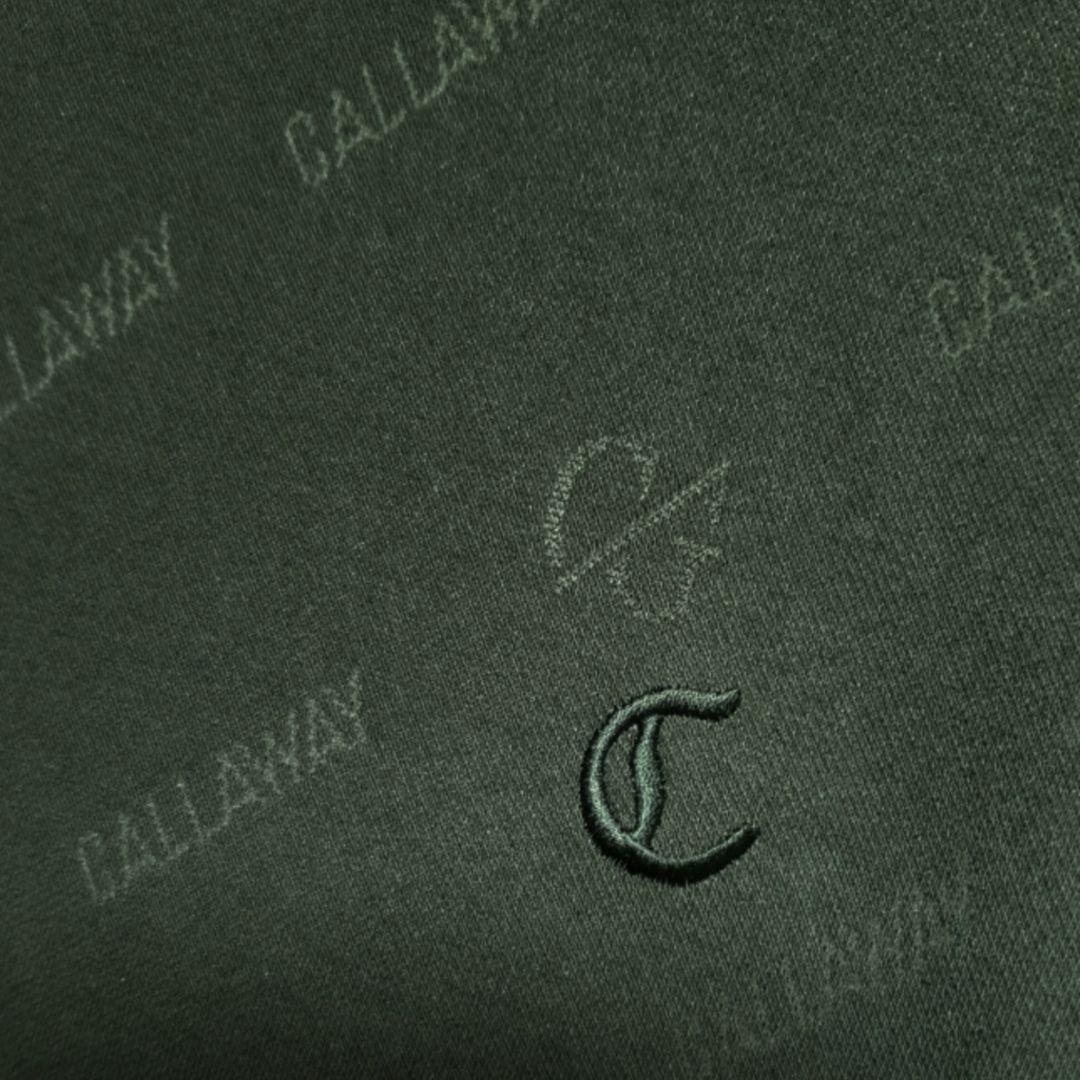 美品　キャロウェイゴルフCallawayモックネックシャツ3L　レッドレーベル