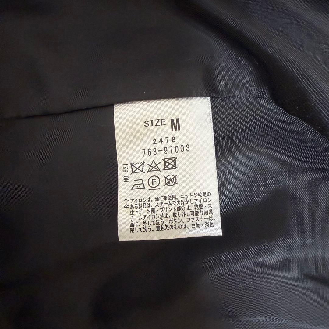 ミーさん様grove 3WAYフェイクファーライナーモッズコート　黒 M モッズ
