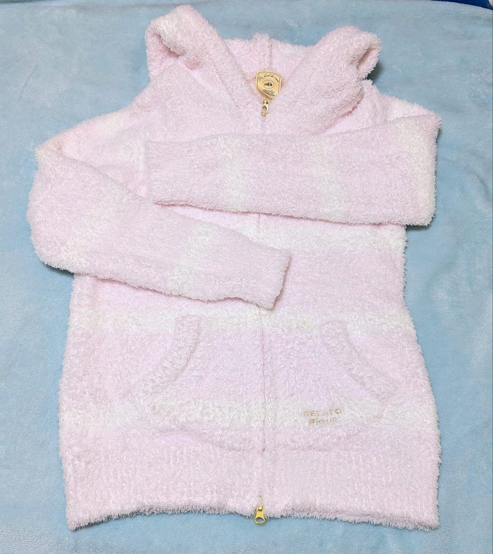 ジェラートピケ　もこもこルームウェア上下セット　パーカー&ショートパンツ　新品