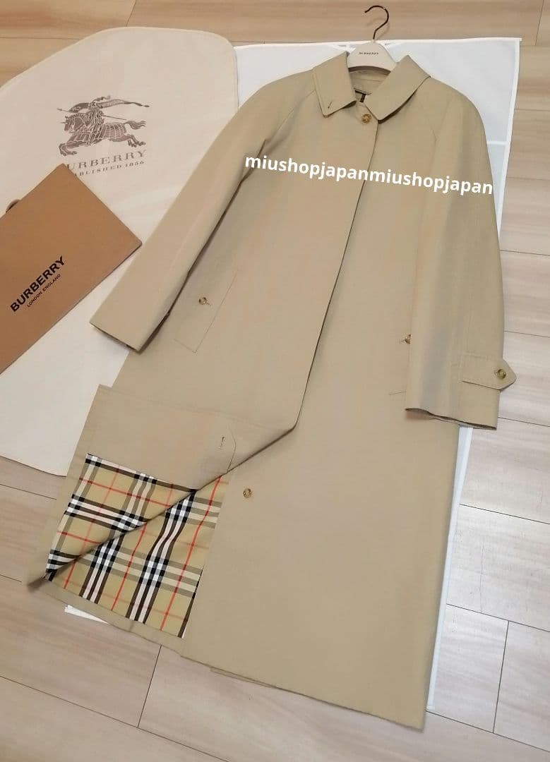 貴重希少●L　ヴィンテージ　BURBERRY　バーバリー　ステンカラーコート