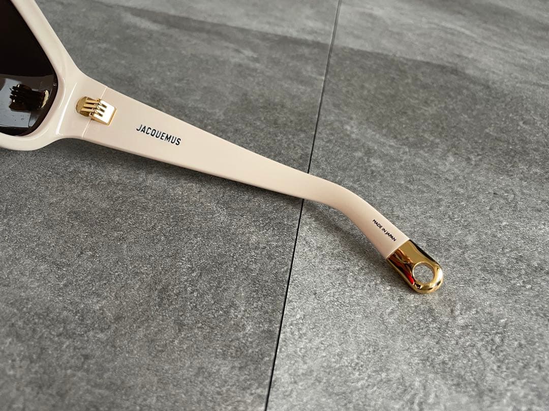 JACQUEMUS ジャックムス　9257 サングラス　ベージュ　日本製