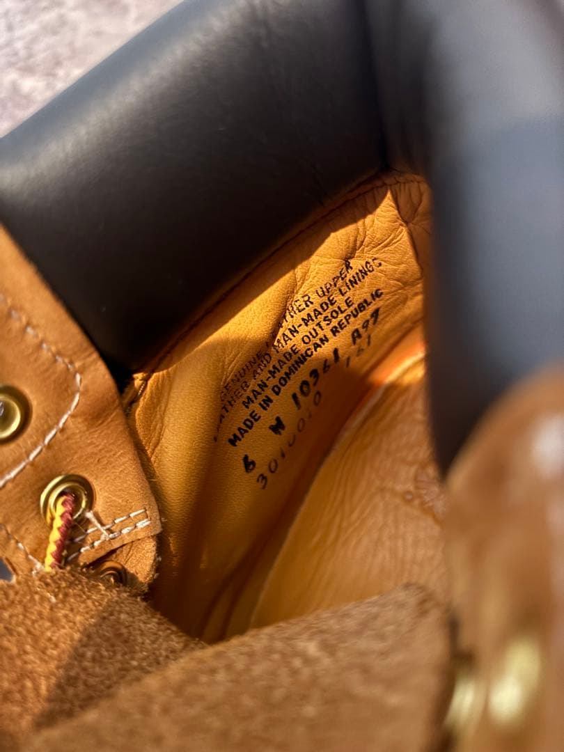 【美品】Timberland ティンバーランド イエローブーツ 6インチ