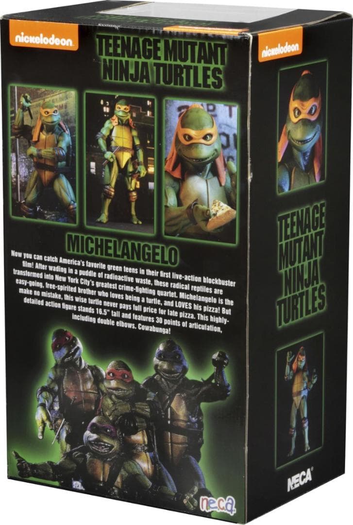 【新品】TMNT ミケランジェロ フィギュア NECA ニンジャ・タートルズ