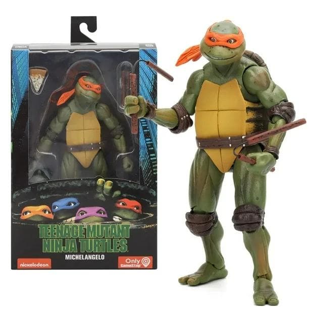 【新品】TMNT ミケランジェロ フィギュア NECA ニンジャ・タートルズ