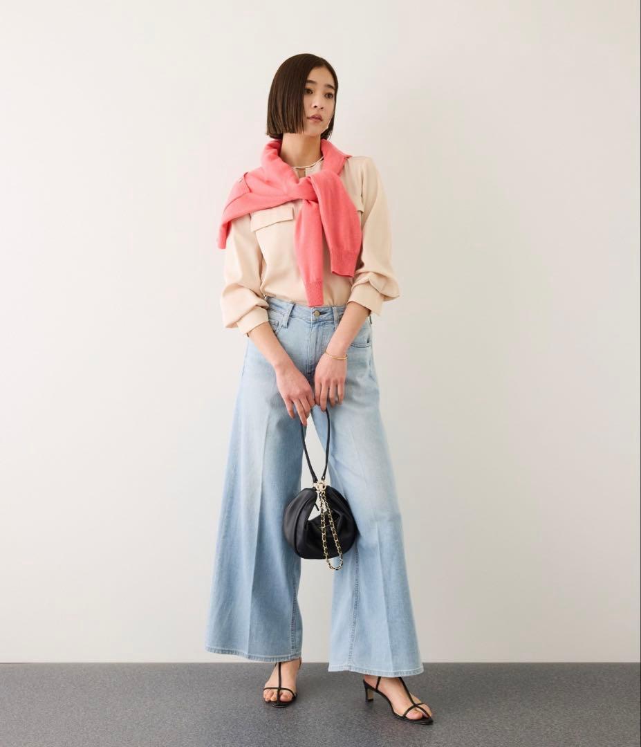 サイズ24 Healthy denim WILD GINGER ライトブルー