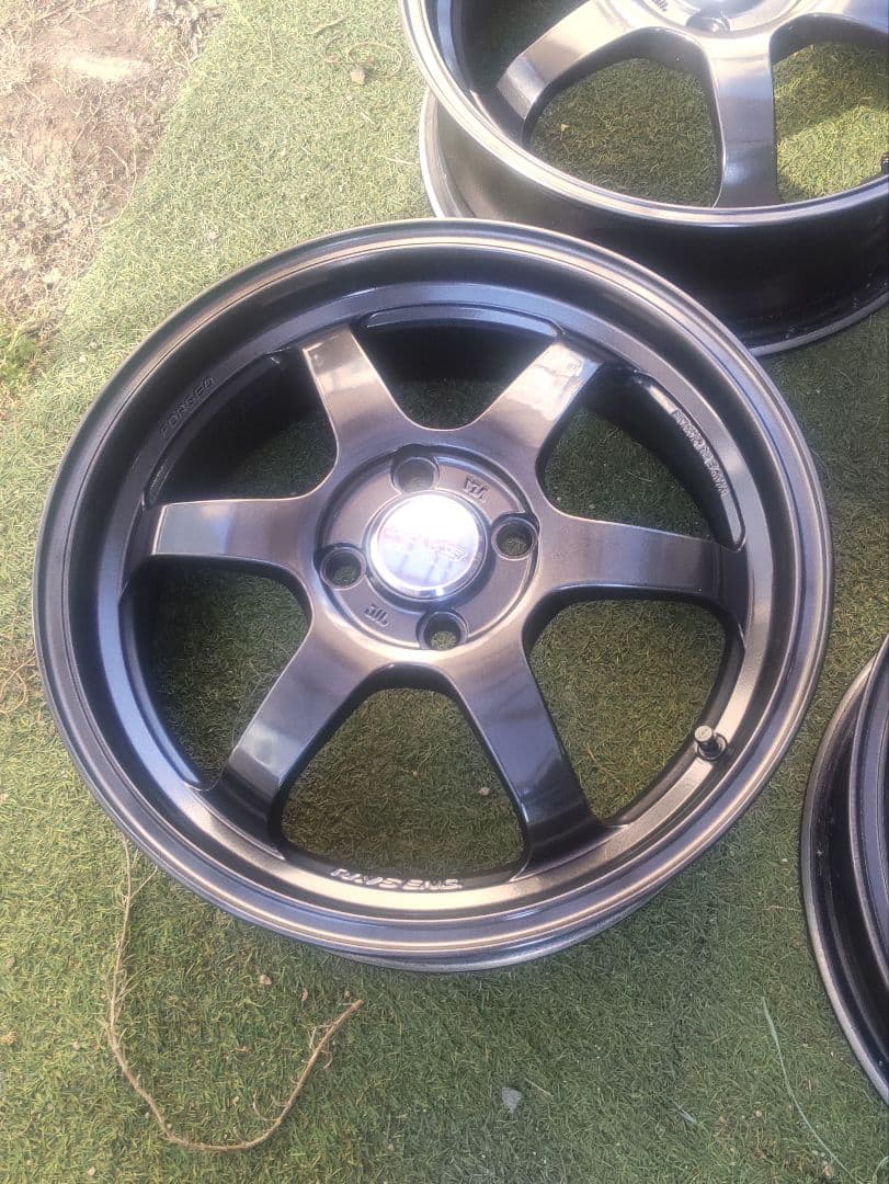 RAYS TE37 KCR 16/4H/100 ホイール４本