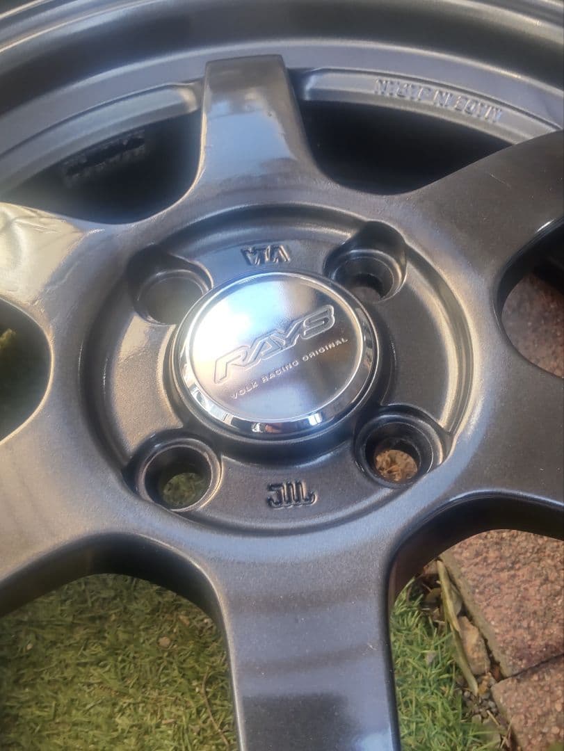 RAYS TE37 KCR 16/4H/100 ホイール４本