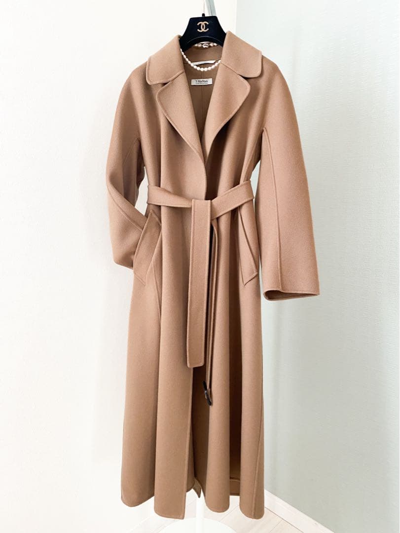★美品★マックスマーラ S MaxMara ロングコート★