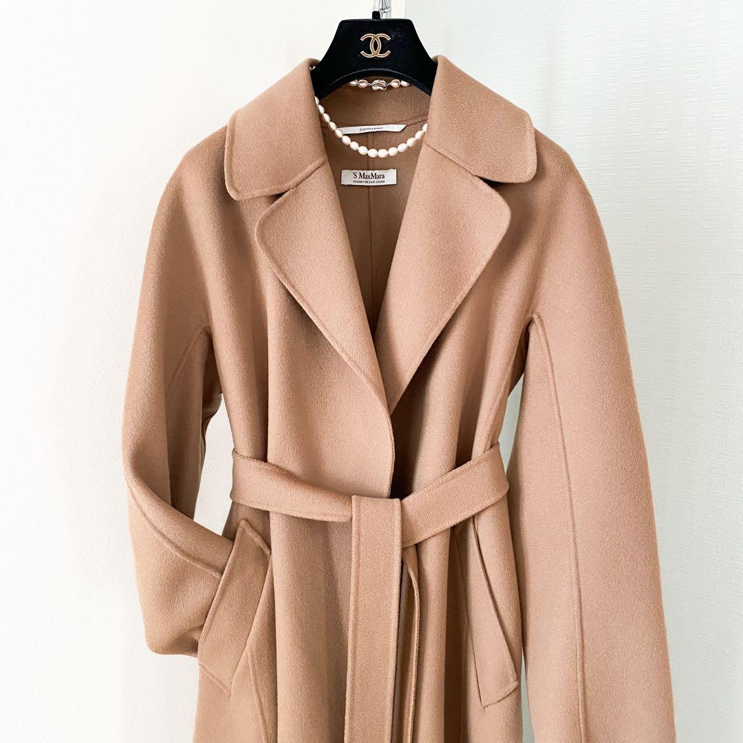 ★美品★マックスマーラ S MaxMara ロングコート★