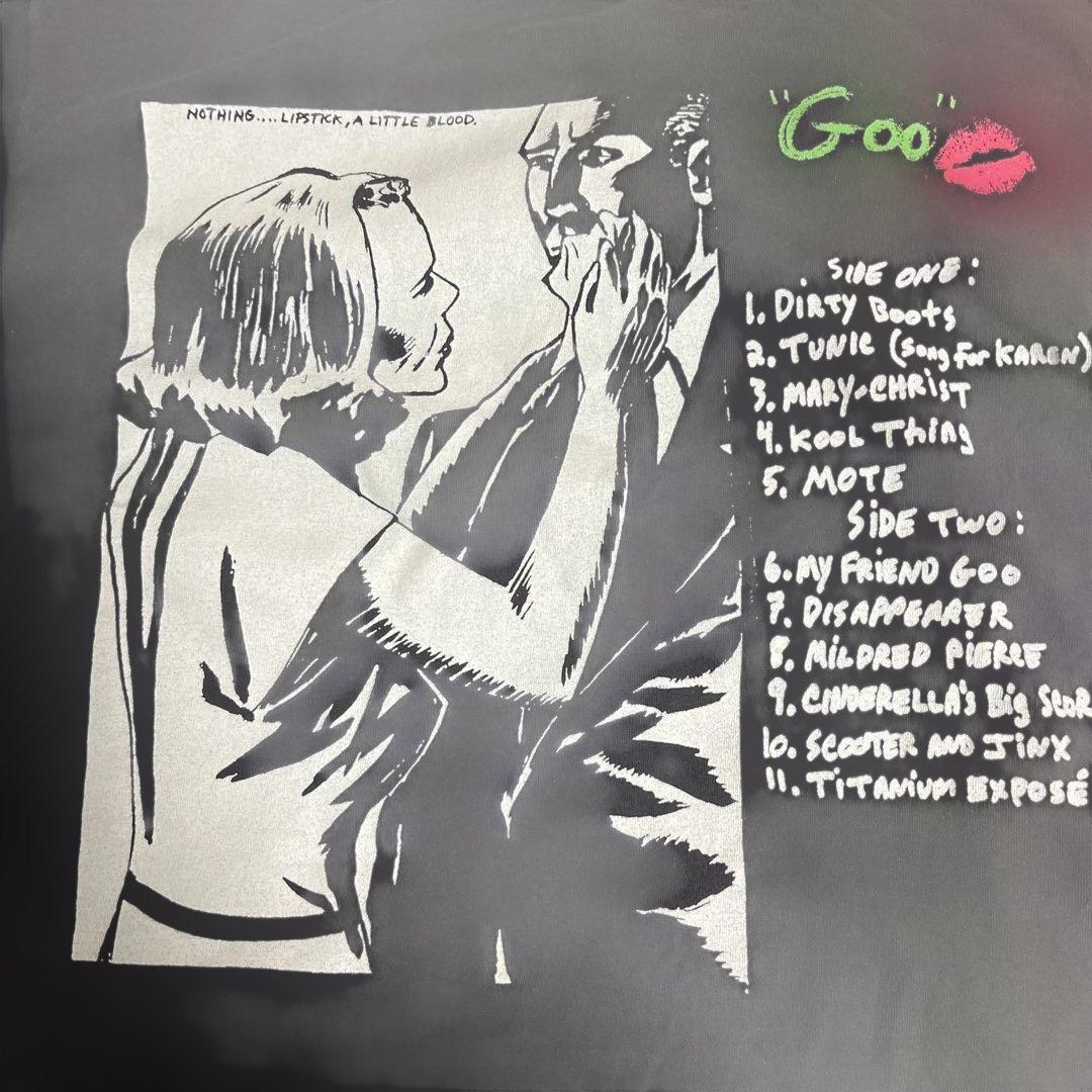 SONIC YOUTH/ソニックユース　GOO Tシャツ