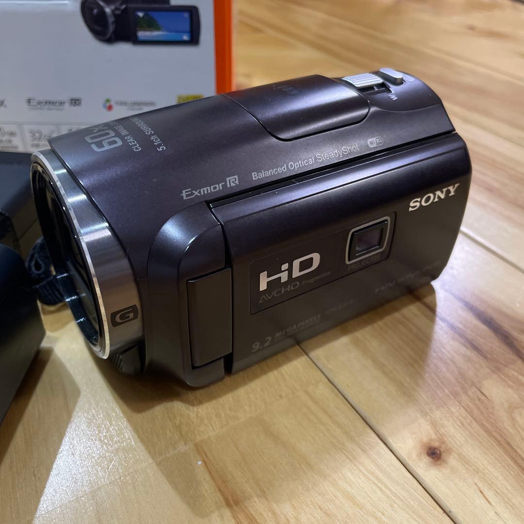 SONY Handycam HDR-PJ670 ボルドーブラウン