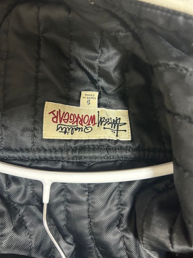 stussy ワークジャケット 白 s