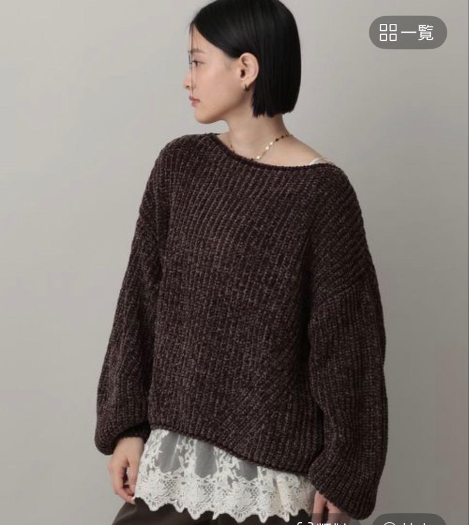 【新品タグ付き】レースキャミチュニック アパートバイ Apart by