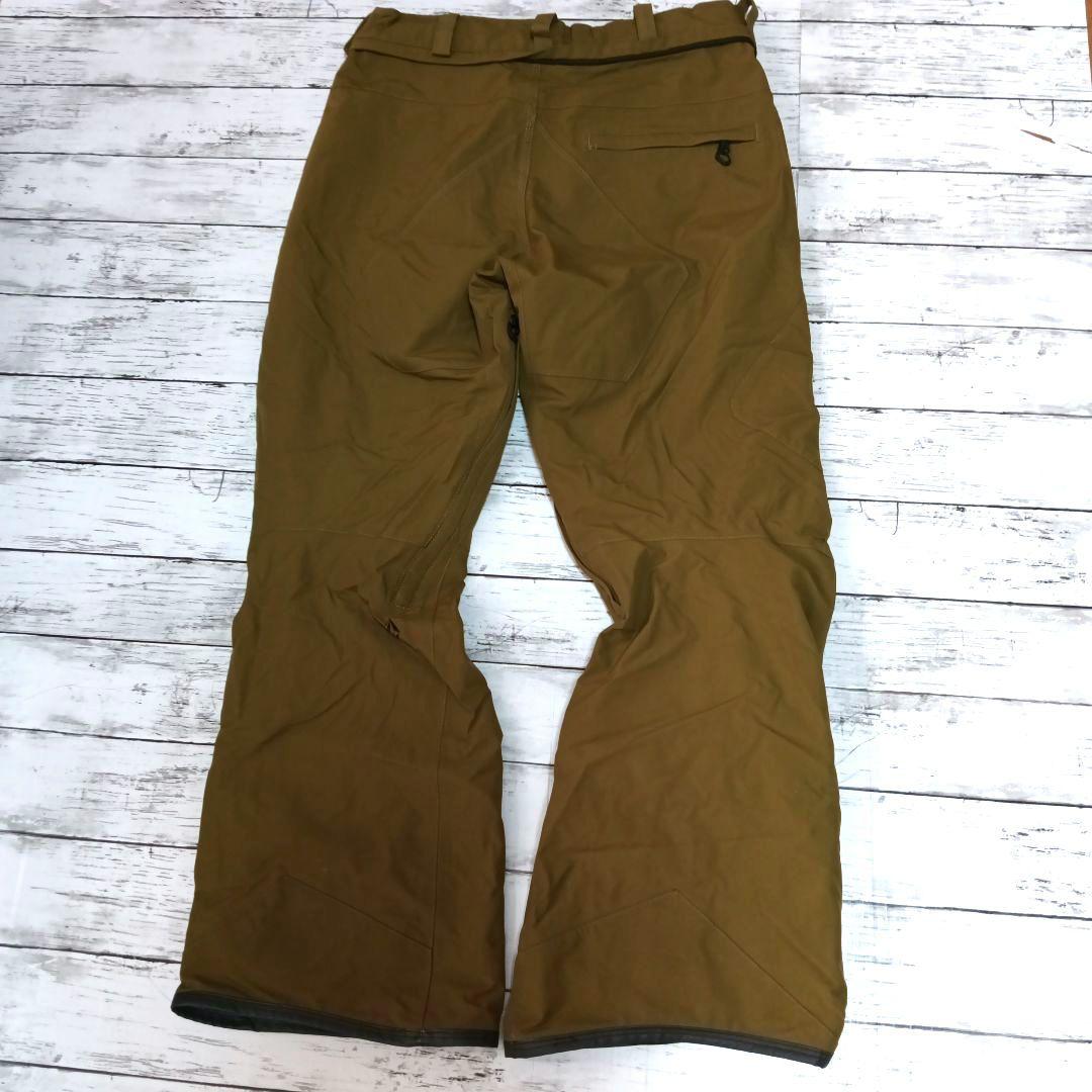 VOLCOM ボルコム GORE-TEX スノーボードパンツ ブラウン カーキ