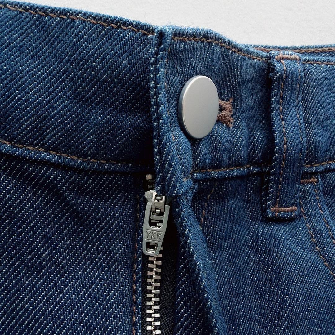 25SS　Theory Relaxed Denim Curved Pant