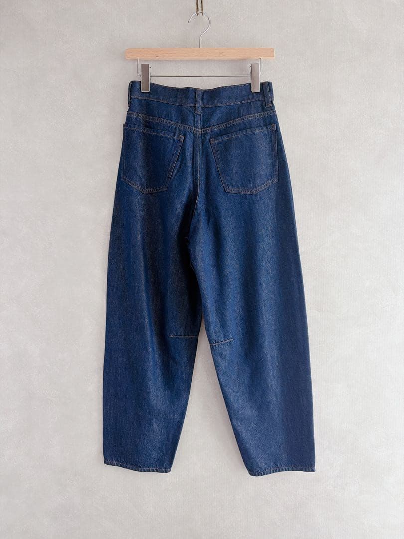25SS　Theory Relaxed Denim Curved Pant