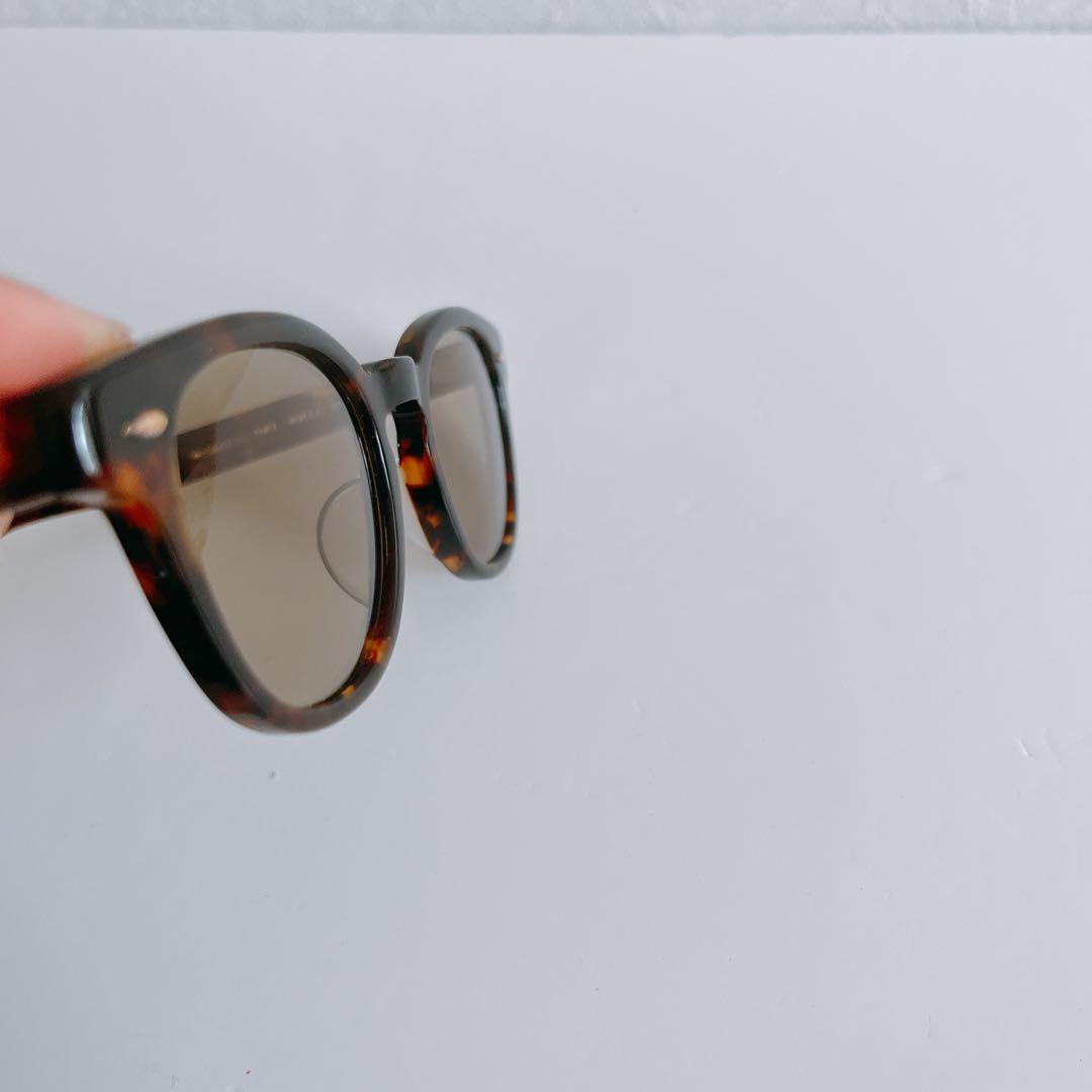 美品　EYEVAN サングラス　Webb 49 TORT 49□22-145