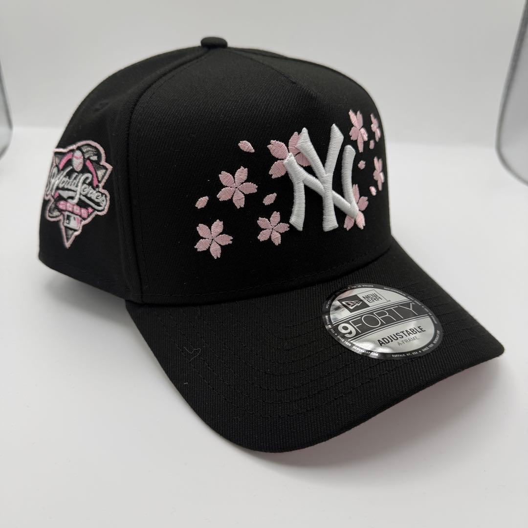 D33 New Era ニューエラ ヤンキース　桜　サクラ　ローズ　ピンク
